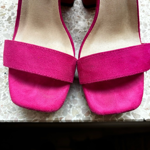 JOY IN LOVE Women's Chunky Platform High Heels Ankle Strap Block Heel Sandals - Picture 8 of 12